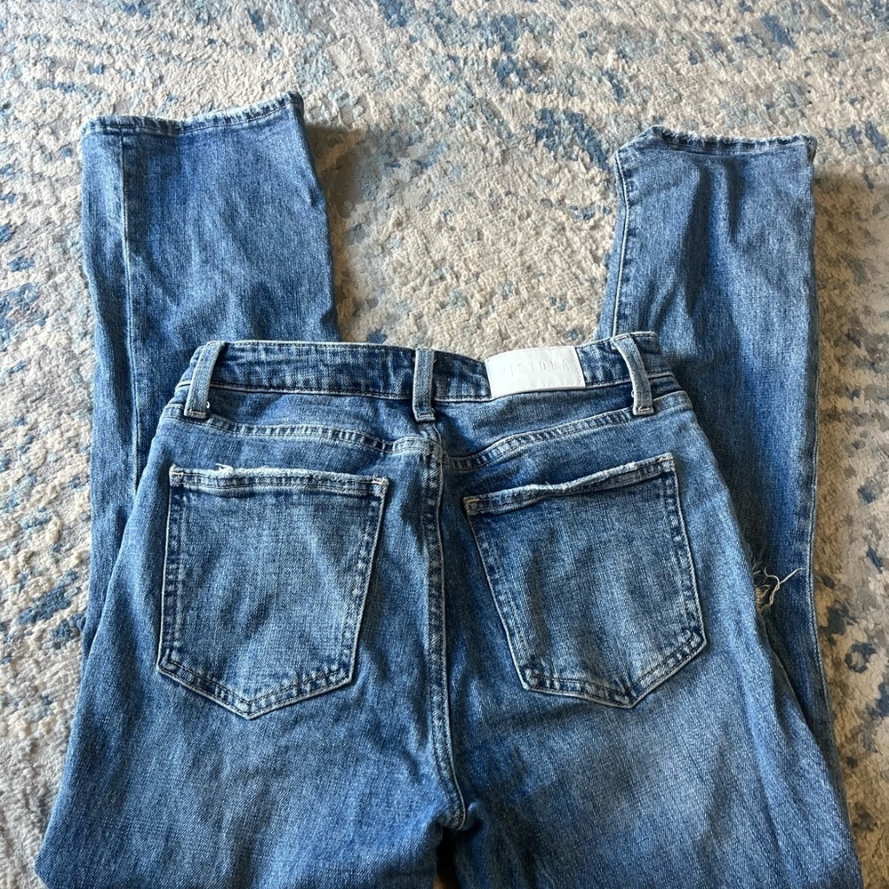 Pistola mini bootcut distressed jeans size 27 - Picture 4 of 4